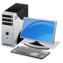Desktop computer icon