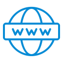 Website domain name icon in Eugene and Springfield